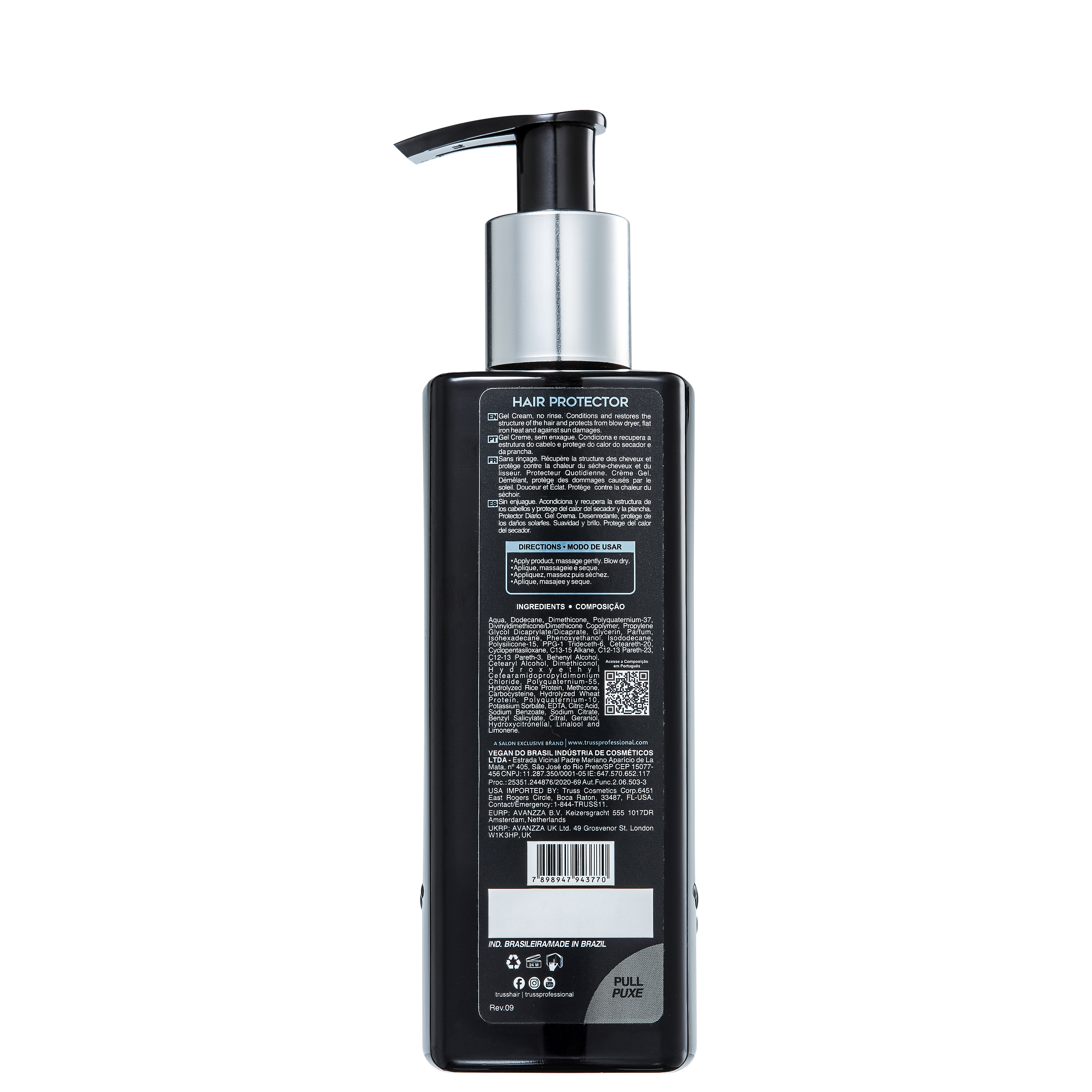Truss Hair Protector Daily Protector Cream Gel